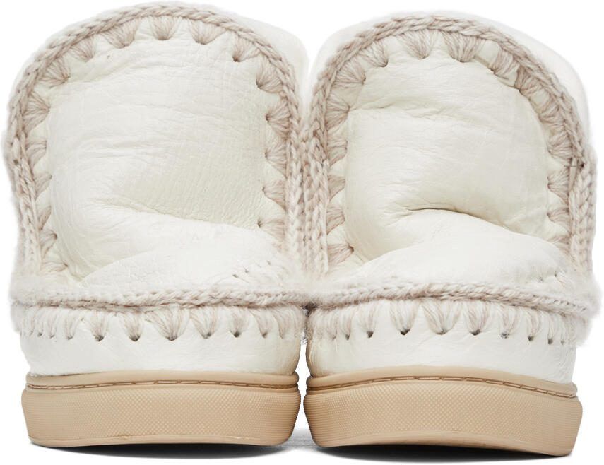 Mou White Sneaker Boots - Picture 3