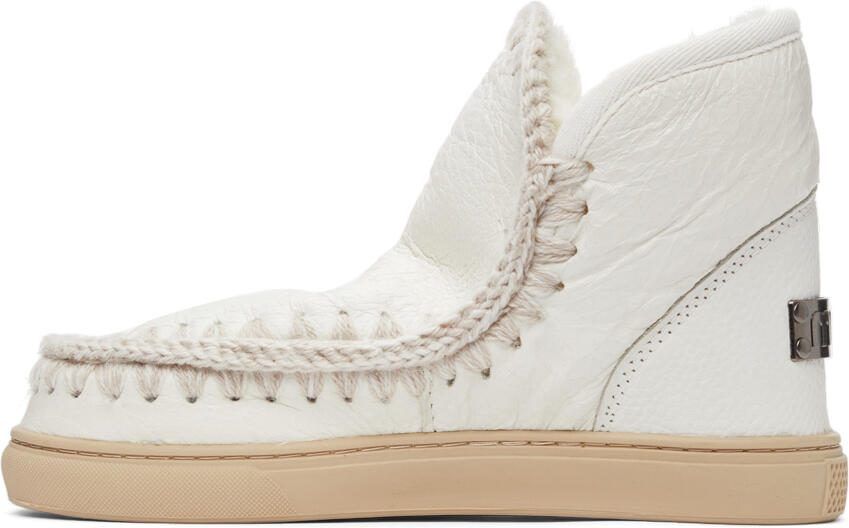Mou White Sneaker Boots - Picture 4