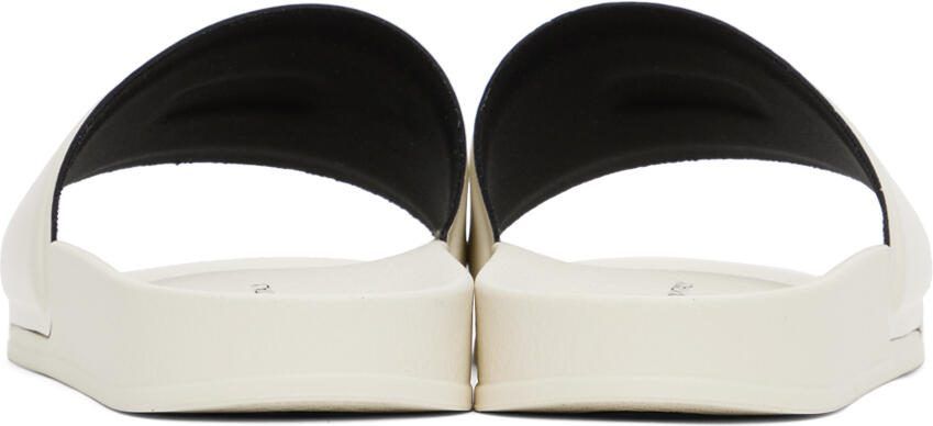MSGM Off-White Micro Logo Slides