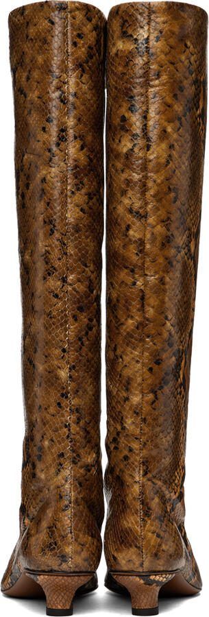 Nanushka Tan Pippa Tall Boots - Picture 4