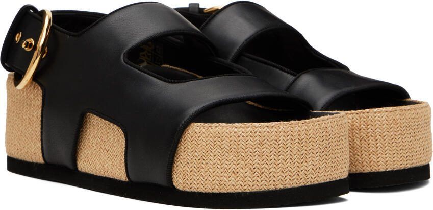 NEOUS Black Cher Sandals - Picture 2