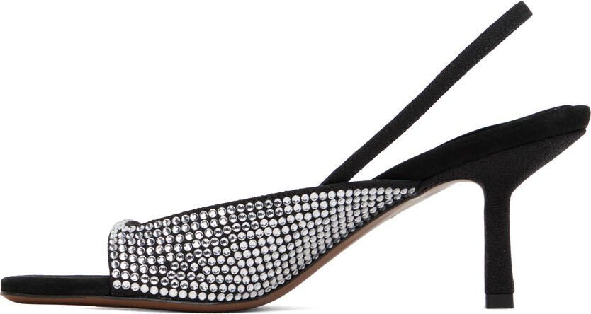 NEOUS Black Kamui Heeled Sandals - Picture 3