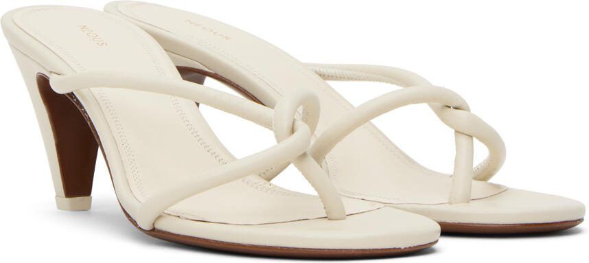 NEOUS Off-White Venus Heeled Sandals - Picture 2