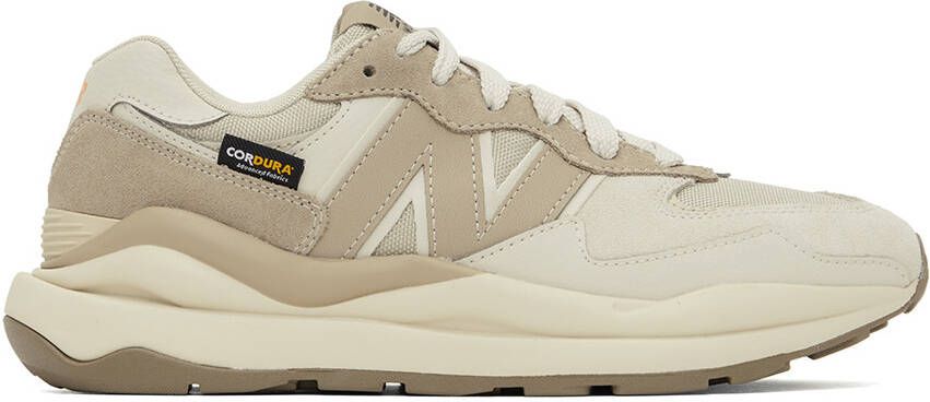 New Balance Beige 5740 Sneakers - Picture 5