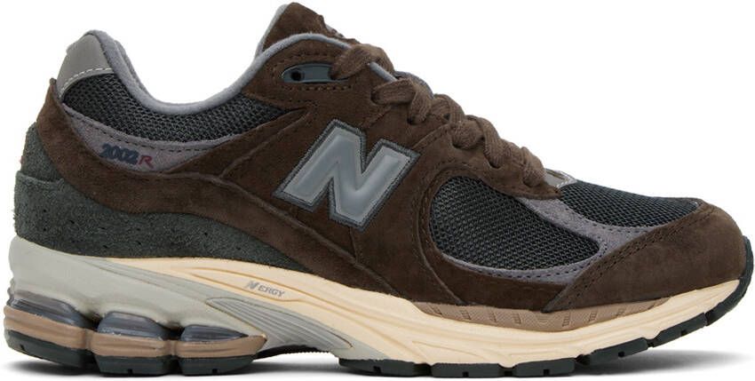 New Balance Brown  Gray Lunar New Year 2002R Sneakers - Picture 5