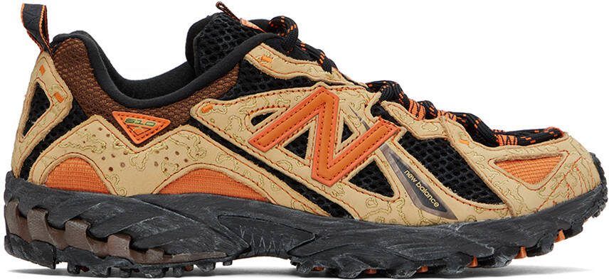New Balance Brown  Orange Joe Freshgoods Edition 610 Sneakers - Picture 3