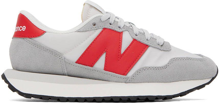 New Balance Gray 237 Sneakers - Picture 5