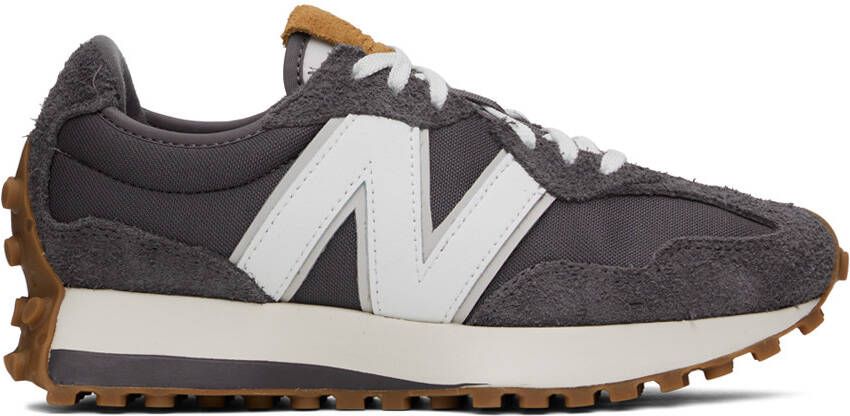 New Balance Gray 327 Sneakers - Picture 5