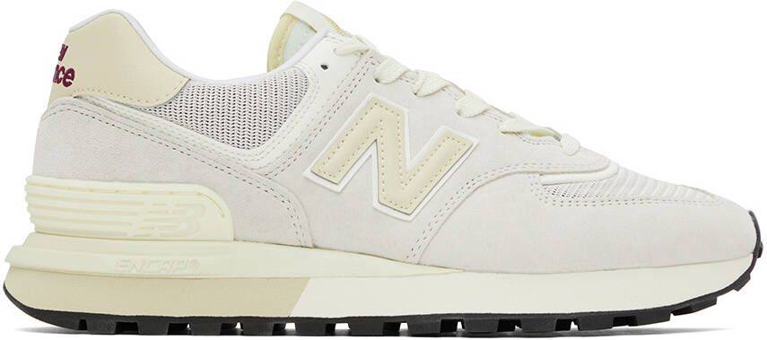 New Balance Beige  Gray 574 Legacy Sneakers - Picture 5