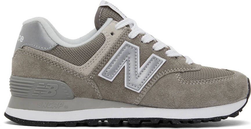 New Balance Gray 574 Core Sneakers - Picture 6