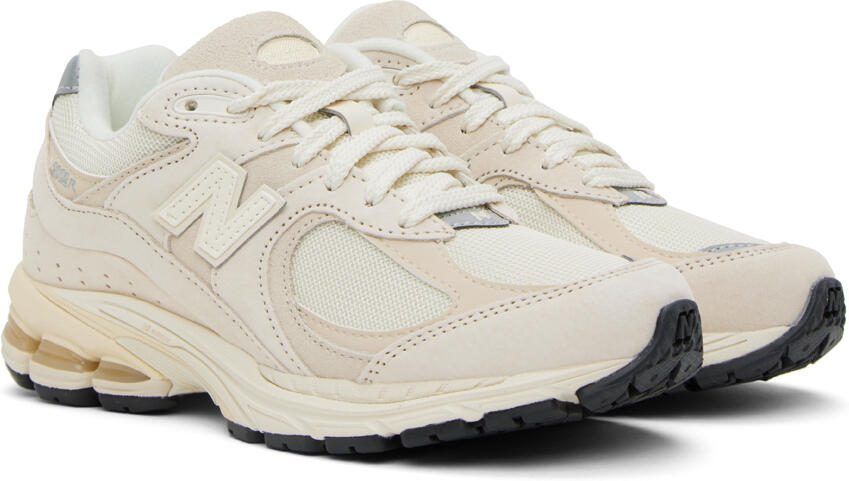 New Balance Beige  Off-White 2002R Sneakers - Picture 2