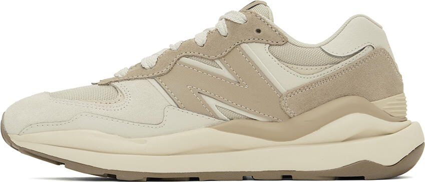 New Balance Beige 5740 Sneakers - Picture 3