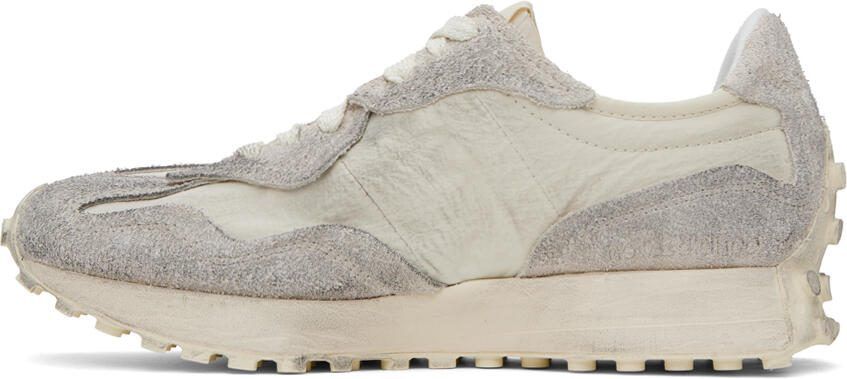 New Balance Beige  Gray 327 Sneakers - Picture 3
