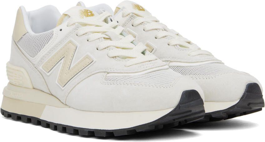 New Balance Beige  Gray 574 Legacy Sneakers - Picture 2