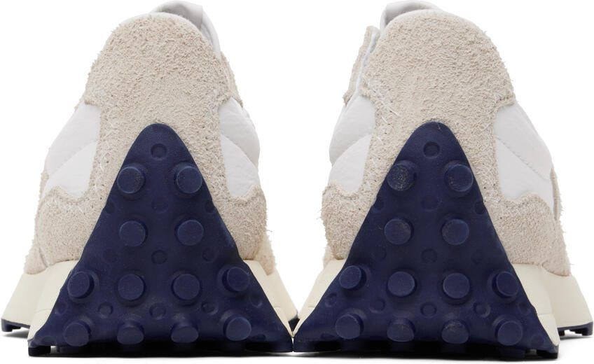 New Balance Beige  White 327 Sneakers
