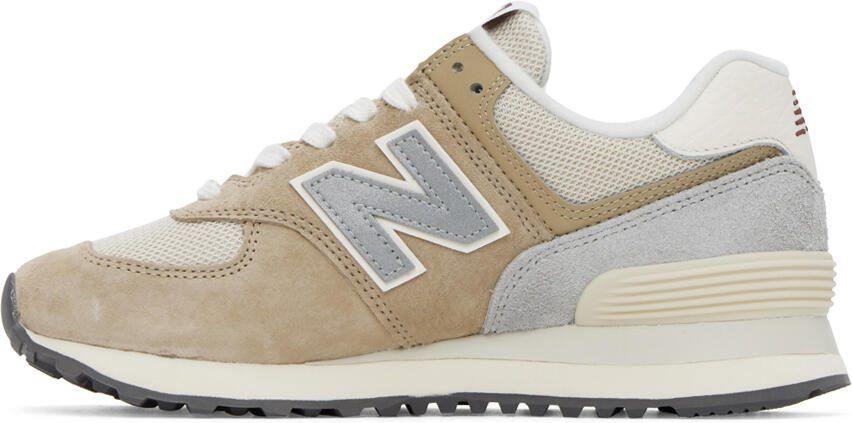 New Balance Beige Lunar New Year 574 Sneakers - Picture 4