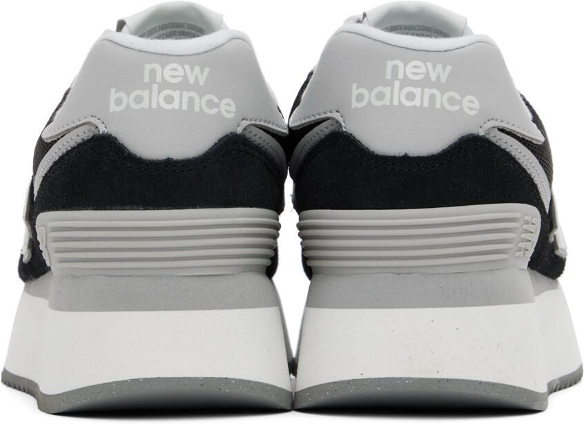 New Balance Black 574+ Sneakers