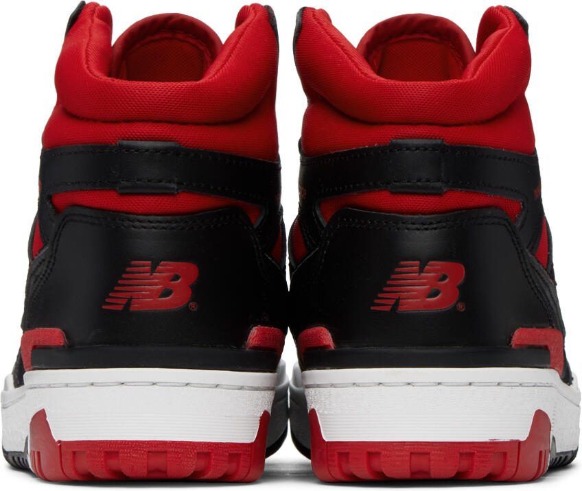 New Balance Black  Red 650R Sneakers