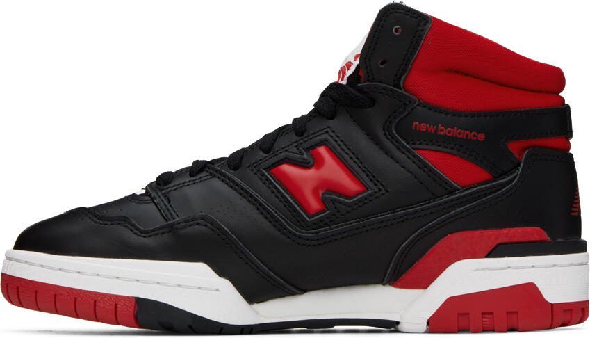 New Balance Black  Red 650R Sneakers - Picture 3