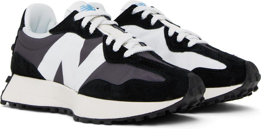 New Balance Black  White 327 Sneakers - Picture 2