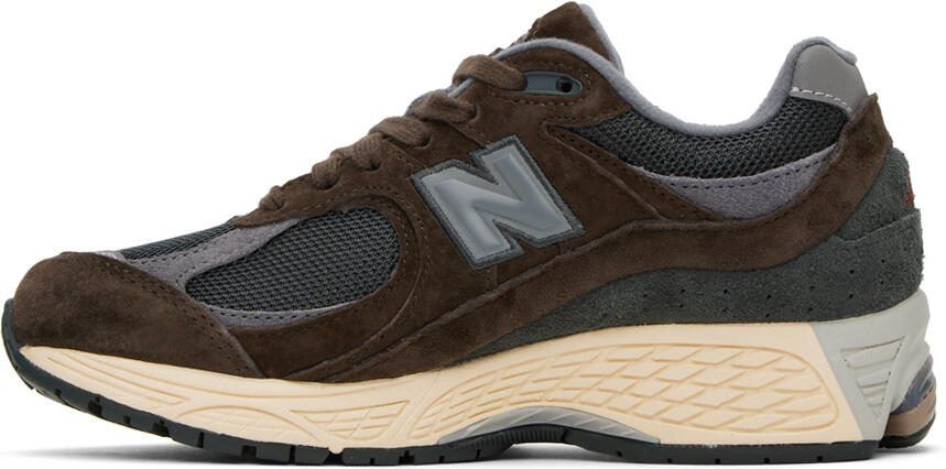 New Balance Brown  Gray Lunar New Year 2002R Sneakers - Picture 3