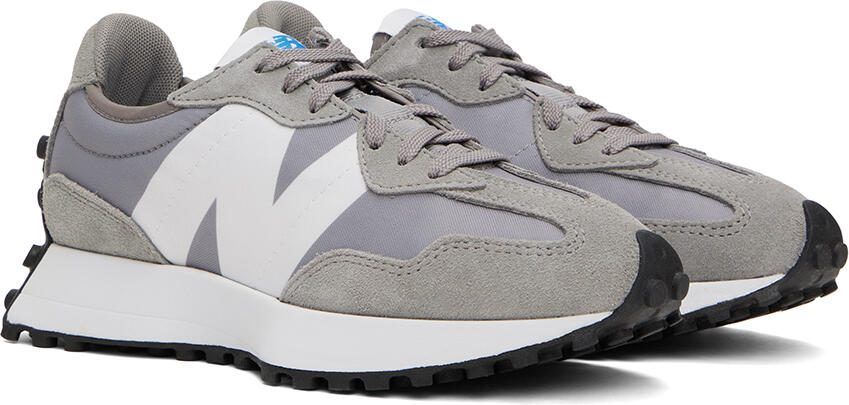New Balance Gray 327 Sneakers - Picture 2