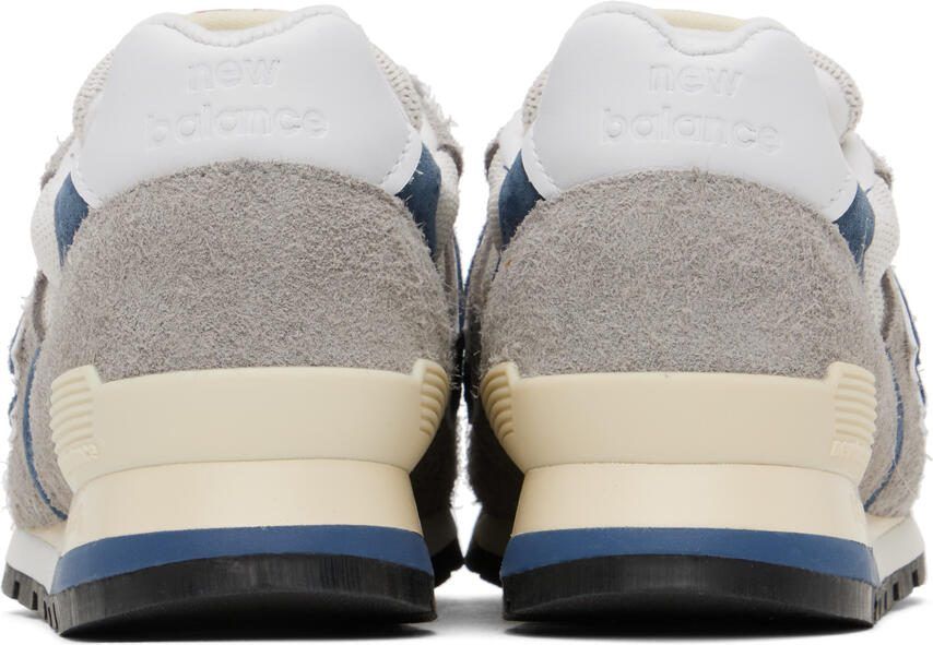 New Balance Gray  Blue Made In USA 996 Sneakers - Picture 6