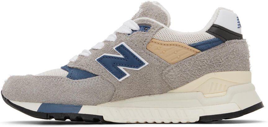 New Balance Gray  Blue Made In USA 998 Sneakers - Picture 3