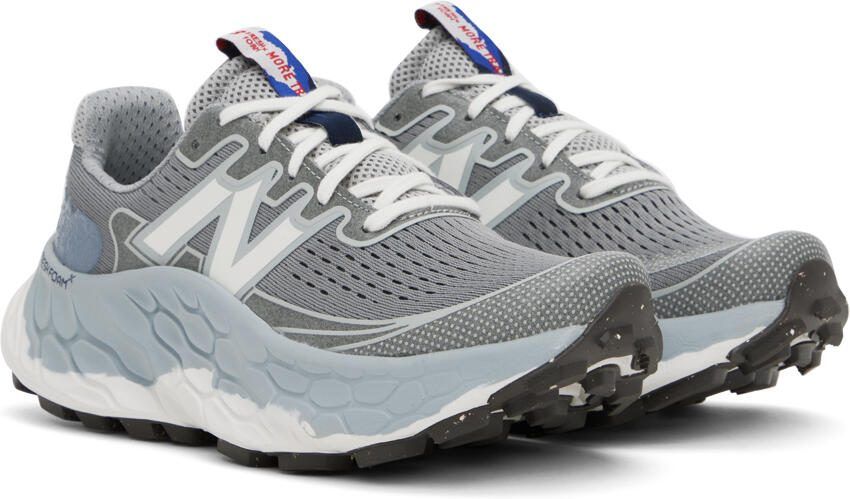 New Balance Gray Fresh Foam X More Trail v3 Sneakers - Picture 2