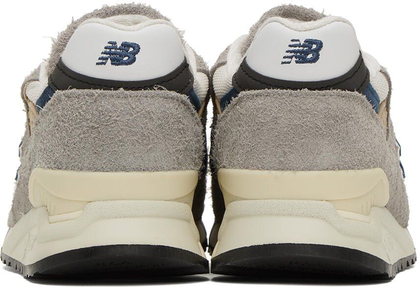 New Balance Gray  Blue Made In USA 998 Sneakers