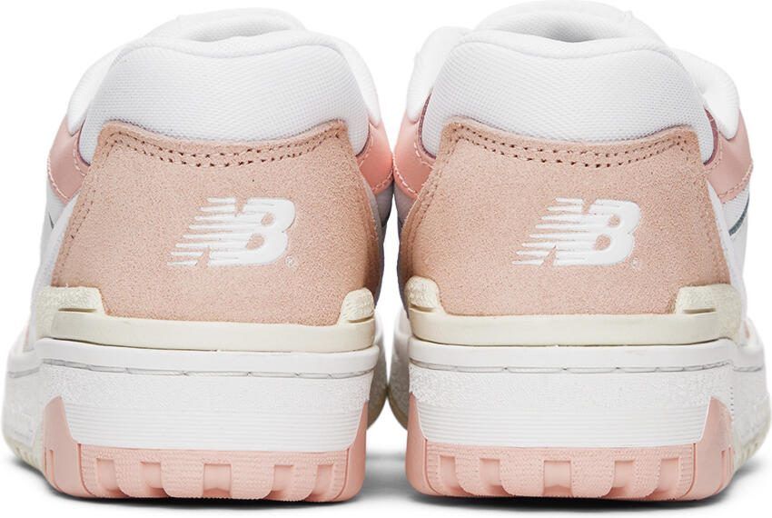 New Balance Kids Pink  White 550 Sneakers