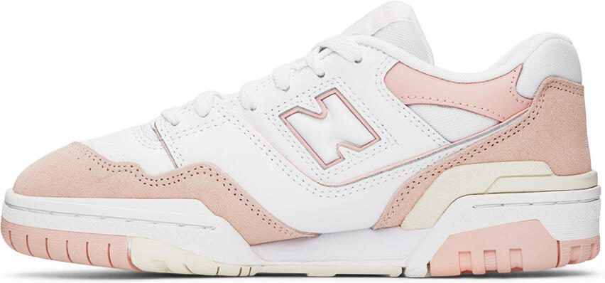 New Balance Kids Pink  White 550 Sneakers - Picture 3