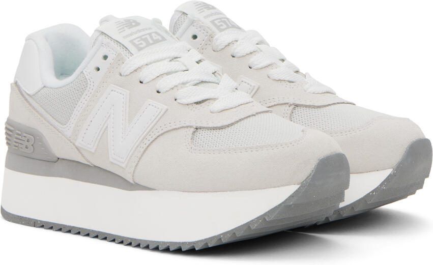 New Balance Off-White 574+ Sneakers - Picture 2