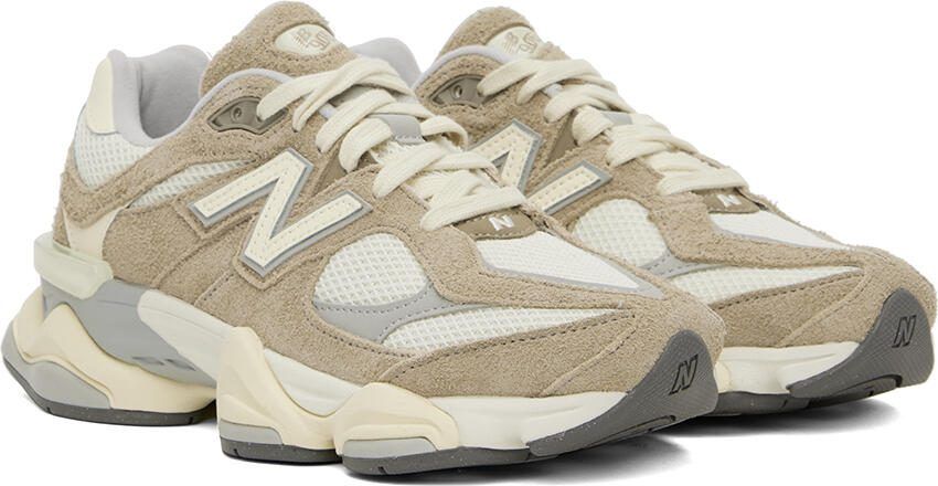 New Balance Taupe  Gray 9060 Sneakers - Picture 2