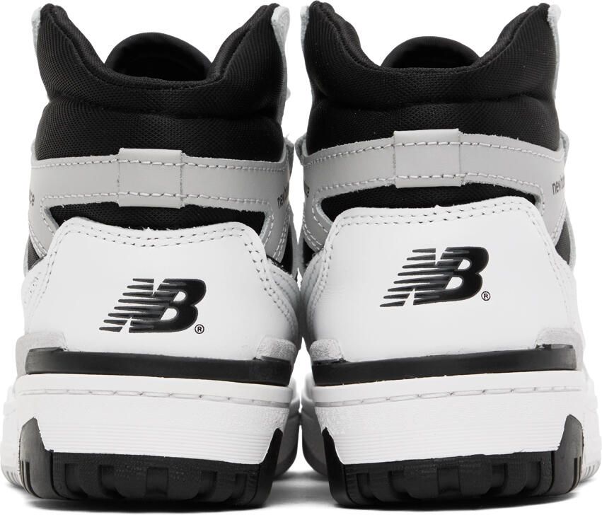 New Balance White  Black 650 Sneakers - Picture 2