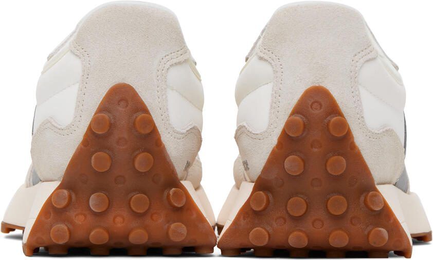 New Balance White  Beige 327 Sneakers