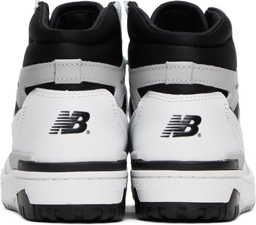 New Balance White  Black 650 Sneakers