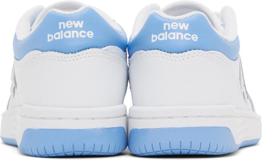 New Balance White  Blue 480 Sneakers