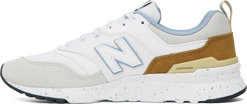 New Balance White  Gray 997H Sneakers - Picture 3