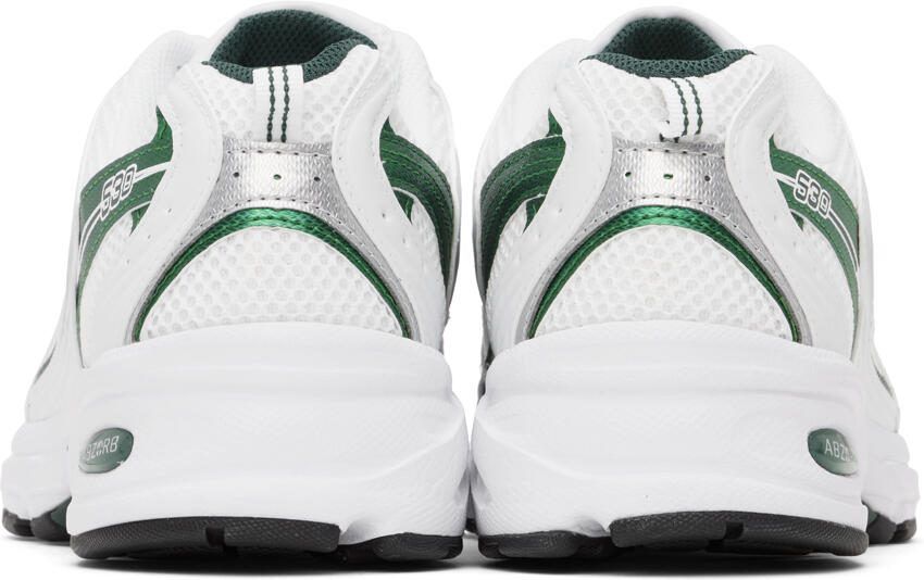 New Balance Silver  Green 530 Sneakers