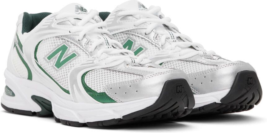 New Balance Silver  Green 530 Sneakers - Picture 2