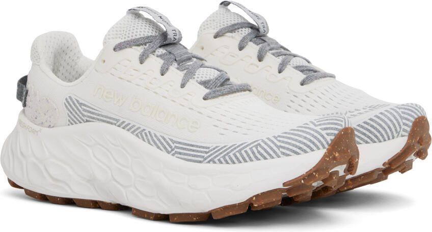 New Balance White Trail More v3 Sneakers - Picture 2