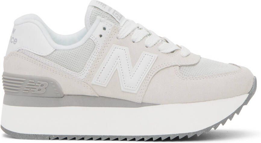 New Balance Off-White 574+ Sneakers - Picture 5