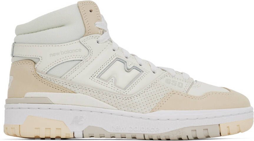New Balance Off-White  Beige 650R Sneakers - Picture 5