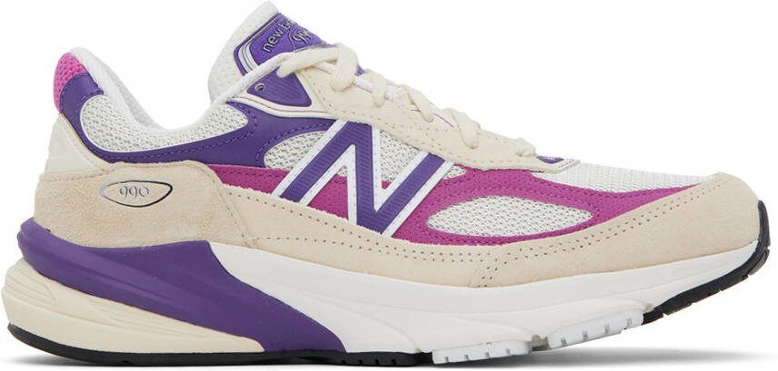 New Balance Off-White  Purple Made in USA 990v6 Sneakers - Picture 4