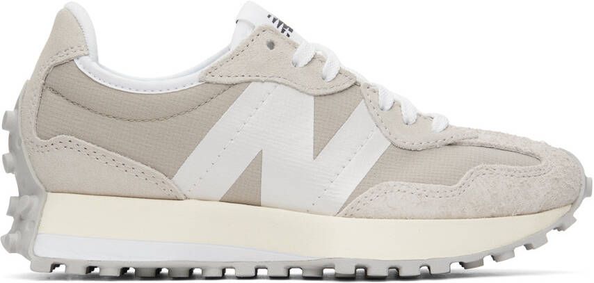 New Balance Taupe 327 Sneakers - Picture 5