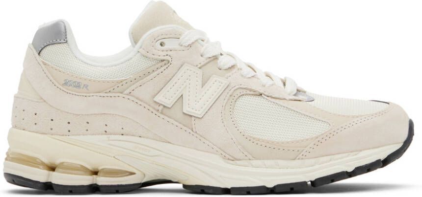 New Balance Beige  Off-White 2002R Sneakers - Picture 4