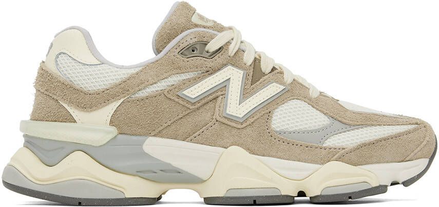 New Balance Taupe  Gray 9060 Sneakers - Picture 5