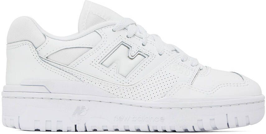 New Balance White 550 Sneakers - Picture 5