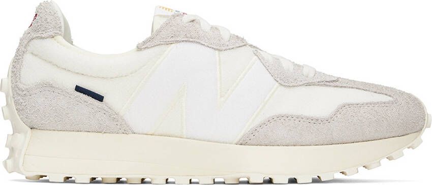 New Balance Off-White  Gray 327 Sneakers